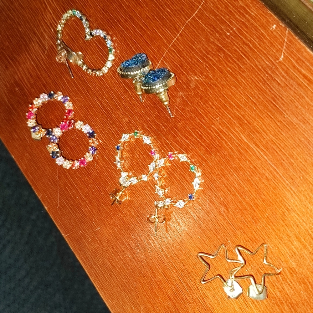 Assorted Rainbow Earrings - image 2